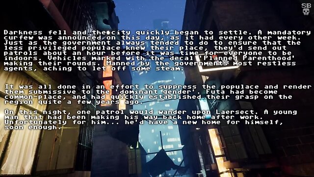 Crossdresser gets gangbanged (sound) (by sleepy b)