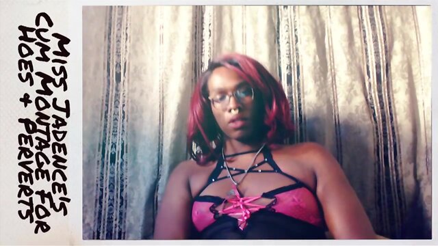 Miss jadence's cum montage featuring wet hard bbc