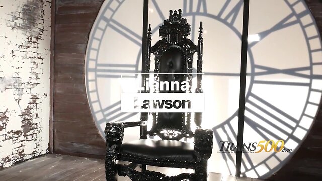 Tranny lianna lawson trapped in the vampire's lair!