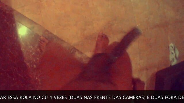 Brazilian Crossdresser: Big Ass, Big Cock, Hardcore Doggystyle!