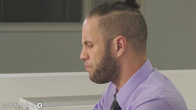 Genderx - trans boss pounded in office after hours