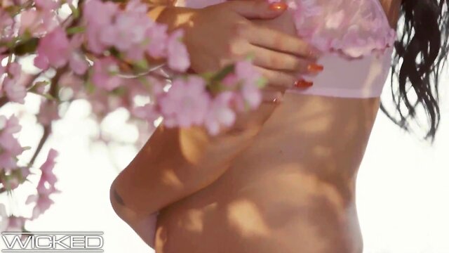 Romantic Trans Encounter with Chanel Santini: Erotic Trans for Couples