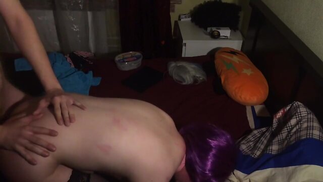 Fucks a fat russian CD in a mask during quarantine