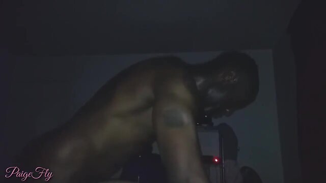 Paige flay fucking with her ebony daddy real good