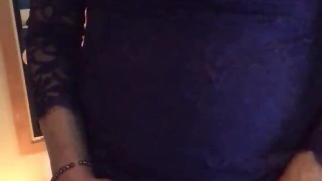 Dakota: blue dress..white sultry mess