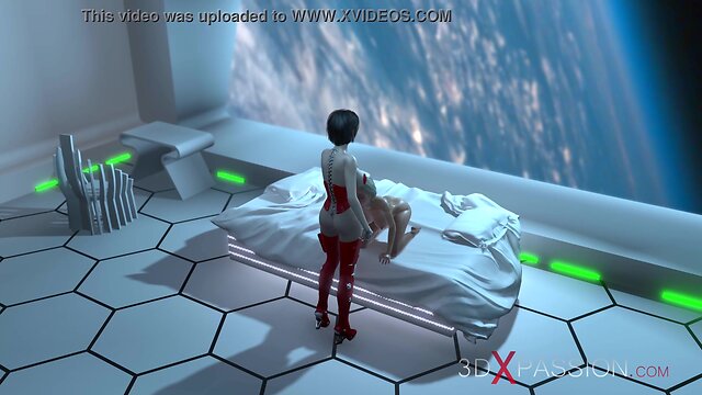 Galaxy Girls Fucked Wildly By Futa Cyborg: Ass Fuck, Doggystyle & More!