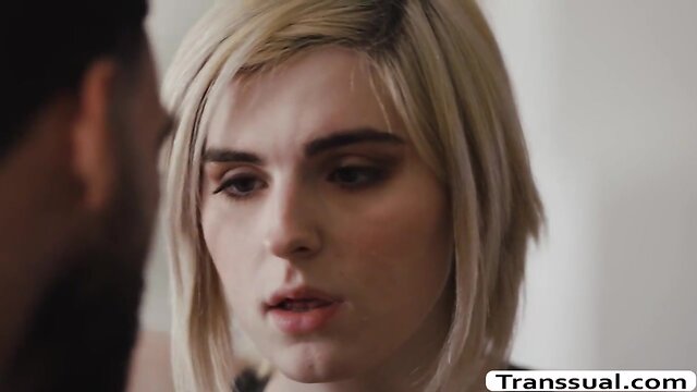 Stepdad fucks the booty of his ladyboy stepdaughter