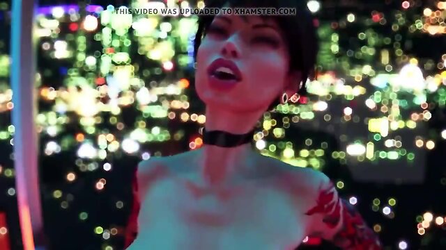 Insatiable futanari babe