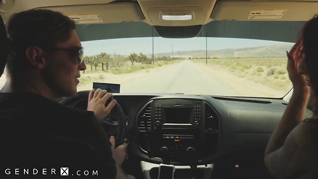 Genderx - trans hitchhiker khloe kay picked up & drilled