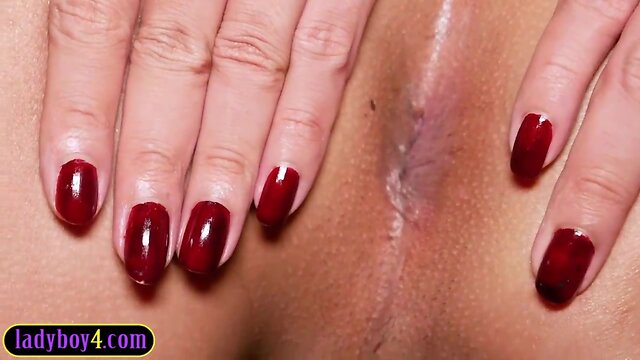 Enormous tits she-male babe yogurt pounded from butt to mouth