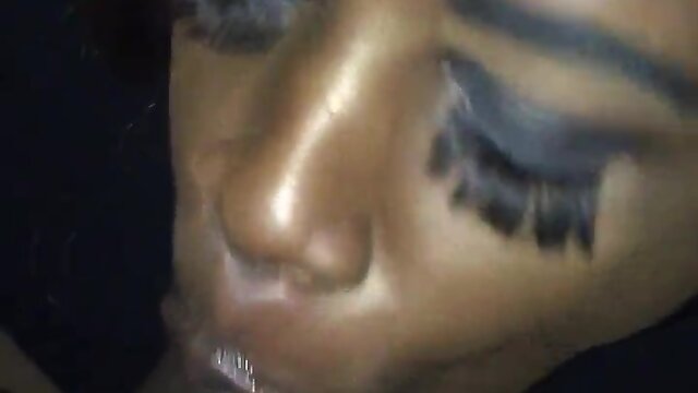 Sucked him so good he pushed me head away and  nuted over my face!