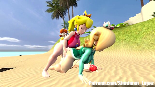 Peach's private island