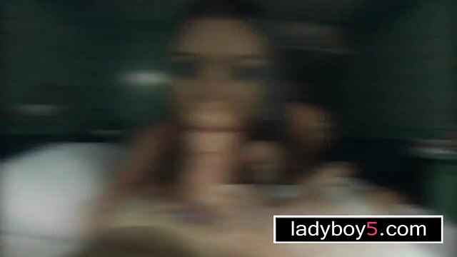 Huge juggs shemale hottie benzey deepthroat cocksucking and anal