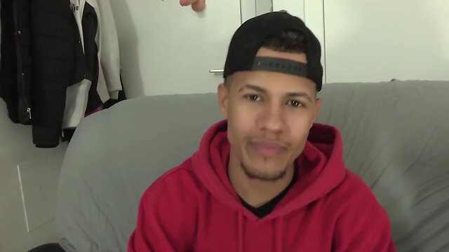 Ashley fulfills her fantasy: banged by a guy and a ladyboy!