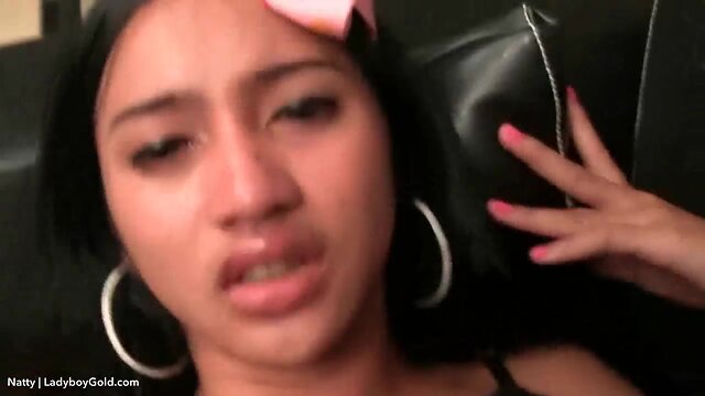 Shemale teeny natty condomless riding hardcore