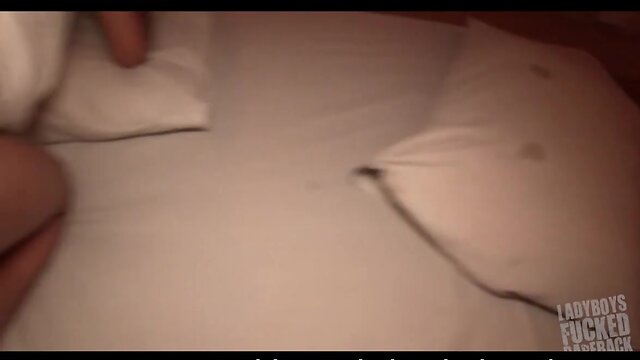 Skinny transvestite ally gets her booty fucked