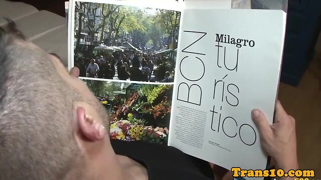 Latina Trans Babe: Big Tits, Booty & Stockings!