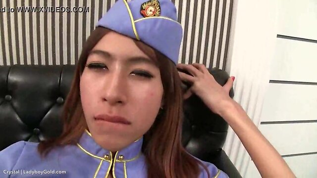 Transsexual crystal first class lounge