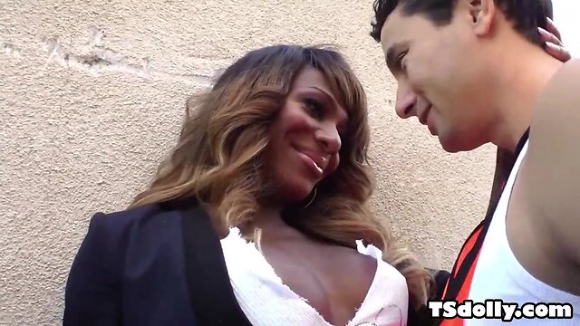 Tight manhole filled with chastity michaels shecock