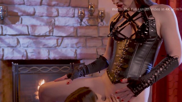 Transvestite natalie pounded kristen scott's tight pussy