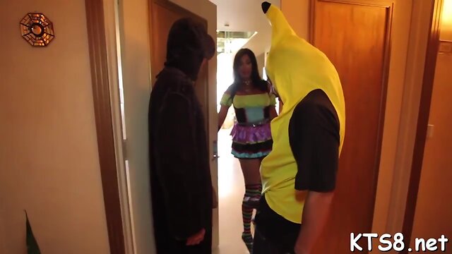 Hardcore fuck for a pretty ts