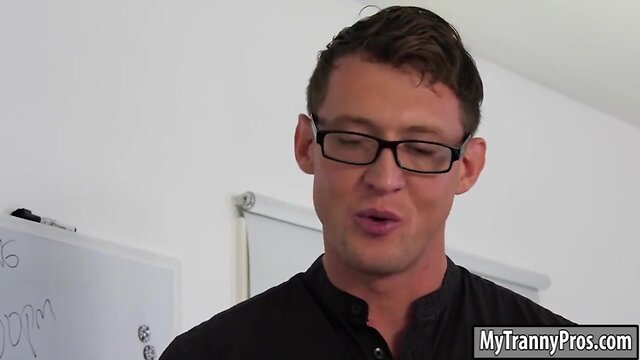 Chesty tattooed shemale nadia love anal banged