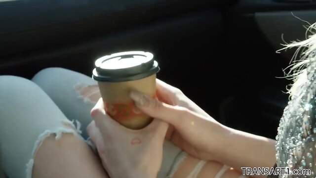 Beauteous shemale stunner casey kisses