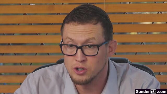 Trans schoolgirl jessy bells shows schlong