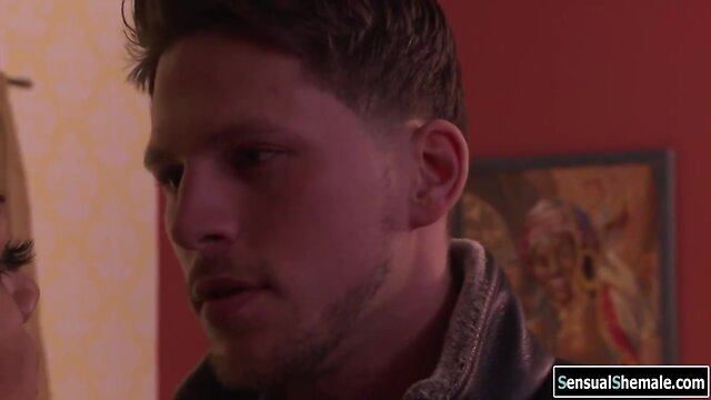 Chesty latin ladyboy analed by her bf