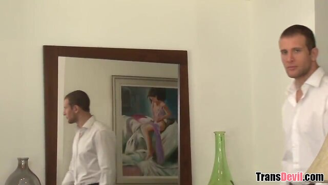 Spencer fox fucks his t-girlfriend