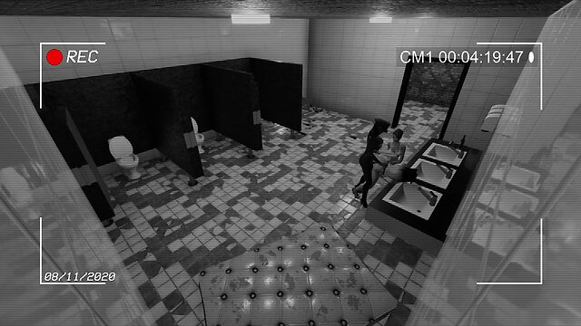 Subway  bathroom sexurity webcam - record #4