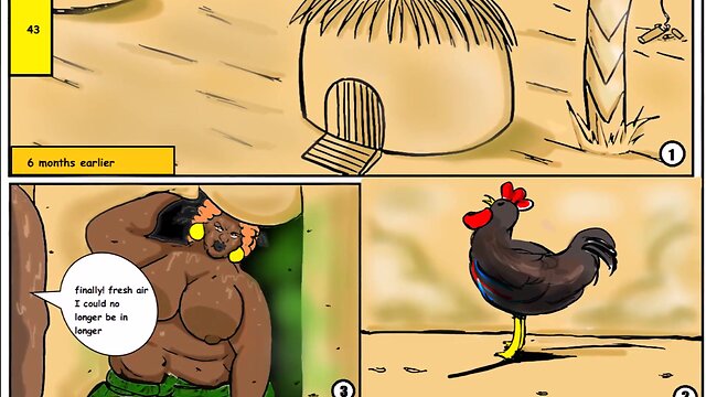 The young huntsman vs fat shemele