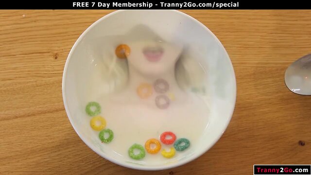 Guy daydream of fucking 19yo tgirl roommate