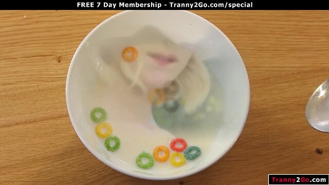 Guy daydream of fucking 19yo tgirl roommate