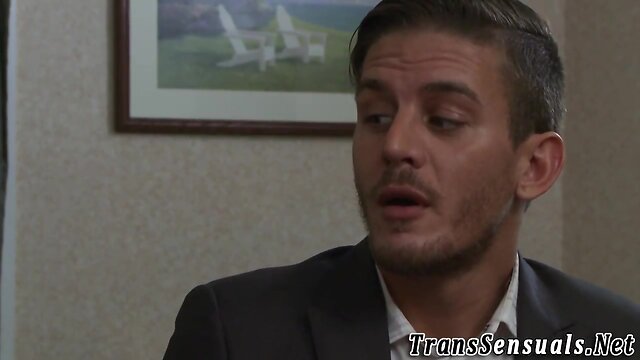 Tat trans babe rams butt