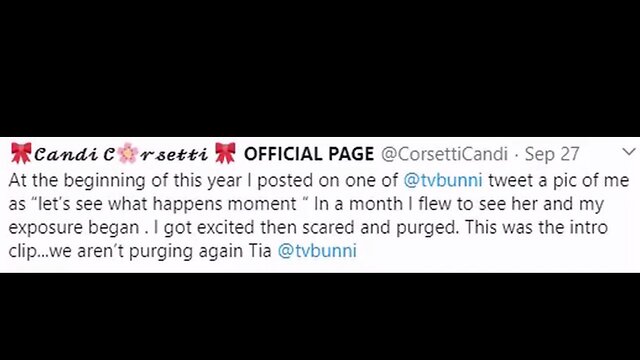 Candi corsetti exposure video