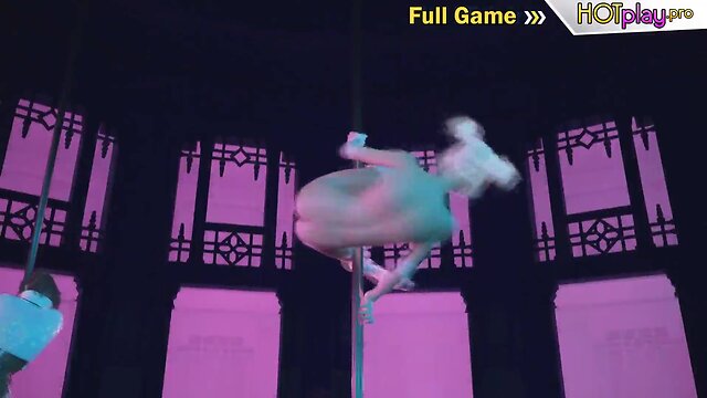 3d tran group sex party - better futanari cartoon animation