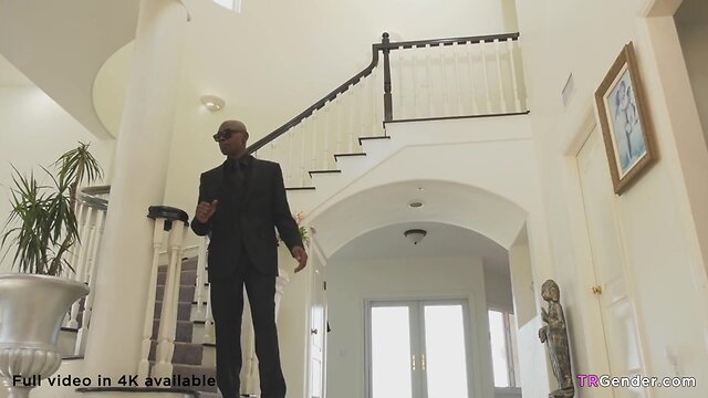 Bbc shoves big prick into eager transsexual - lena kelly