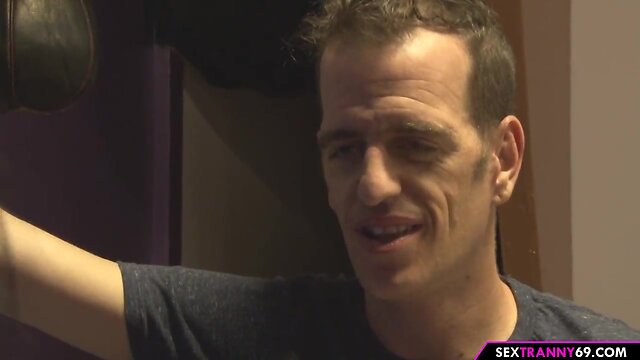 Two cocks for the nasty tv cheerleader