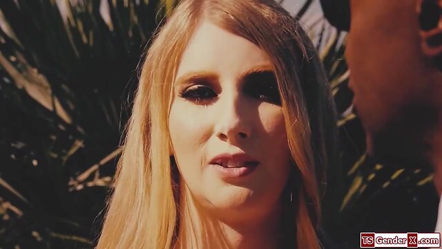 Chesty transsexual janelle fennec barebacked