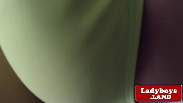 from Thailand tv wanks and spreads her beautiful butt