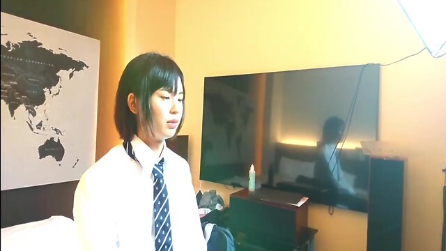 Japanese  ladyboy lesbian booty fuck