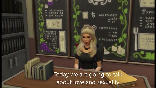 The sims xxx in school
