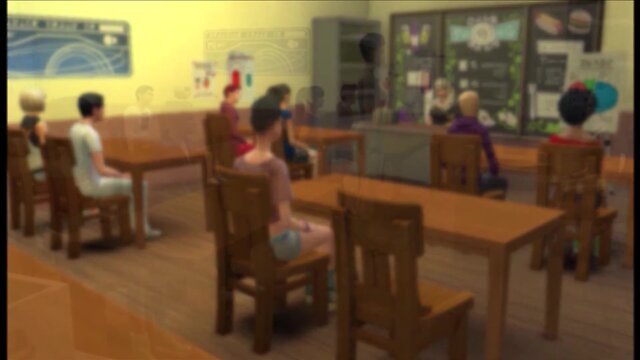 The sims xxx in school
