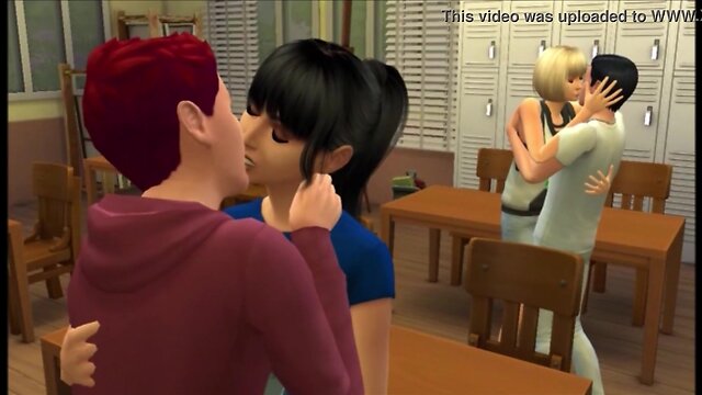 The sims xxx in school