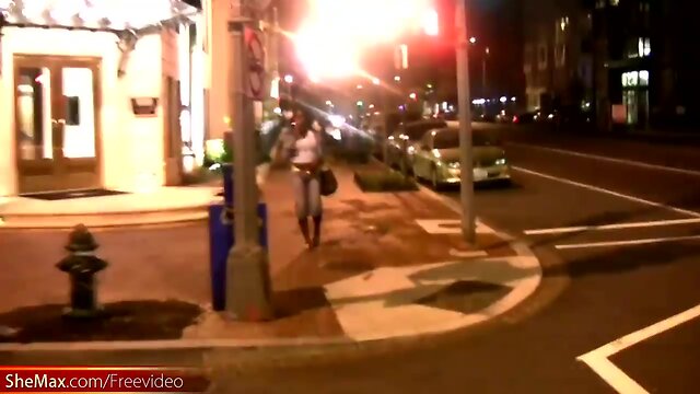 Ebony Beauty`s Steamy Solo: Lingerie, Boots, & Monstercock Jerk-Off!