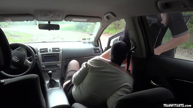 Outdoor and dogging escapades with our t-girls