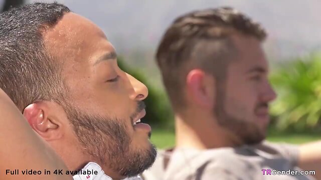 Big trans pool party