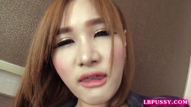 Post-op shemale vicky toying her brand new pussy