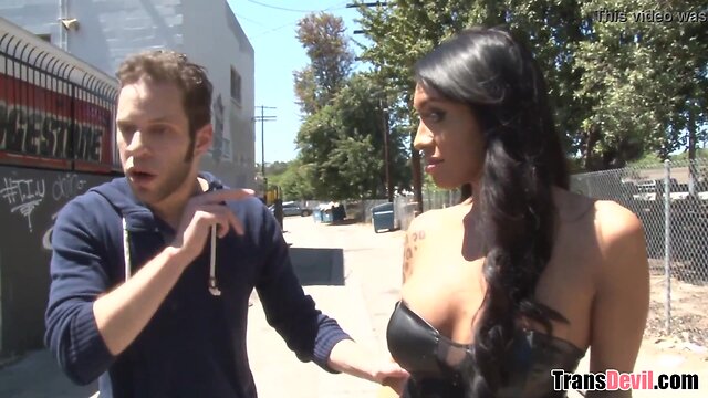 Teaching a transvestite prostitute